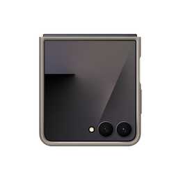 SAMSUNG Backcover Galaxy Z Flip 7 Kindsuit Case (Galaxy Z Flip 7, Taupe)