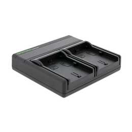 PATONA Canon Dual LP-E6 Caricabatterie per camere
