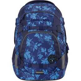 COOCAZOO Schulranzen Mate Mate Tropical Night (30 l, Preussischblau, Dunkelblau, Blau)