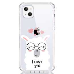 EG Backcover (iPhone 15 Plus, Alpaca, Transparente)