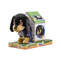 MAX BERSINGER Animagic Waggles Dog (21 cm, Brun, Noir, Multicolore)