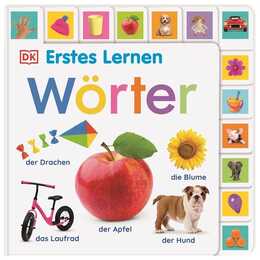 Erstes Lernen. Wörter. Pappbilderbuch mit Griff-Register und über 300 Fotos ab 1 Jahr