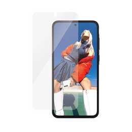 PANZERGLASS Displayschutzfolie Ultra Wide Fit (Galaxy A55)