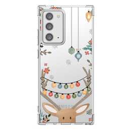 EG Backcover (Galaxy Note 20, Weihnachten, Transparent)