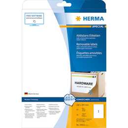 HERMA Druckeretikettenbogen (210 x 297 mm)
