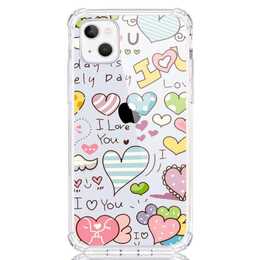 EG Backcover (iPhone 15 Plus, Amore, Transparente)