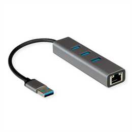 ROLINE Dockingstation (RJ-45 (LAN))