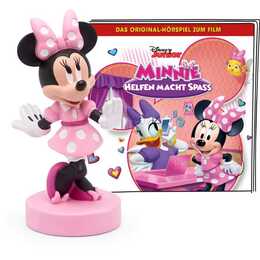 TONIES Giochi radio per bambini Disney Minnie Maus - Helfen macht Spass (DE, Toniebox)