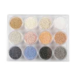 CREATIV COMPANY Perle (15 g, Vetro, Multicolore)