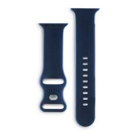 HAMA Fantastic Feel Armband (Apple Watch Series 7 / Series 2 / Series 5 / Series 8 / Series 1 / Series 3 / Series 4 / Series 6, Blau)