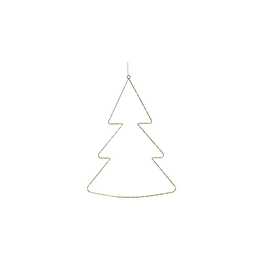 SIRIUS Fensterbeleuchtung Weihnachten Liva (Bäumchen, 80 LEDs)