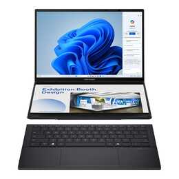 ASUS Zenbook Duo UX8406CA-PZ096W (14", Intel Core Ultra 9, 32 GB RAM, 1000 GB SSD, Inkwell Gray)