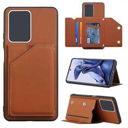 EG Flipcover (Xiaomi Redmi Note 10 Pro, Braun)