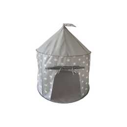 KNORRTOYS Spielzelt Grey white stars (Grau, Weiss, Sterne)
