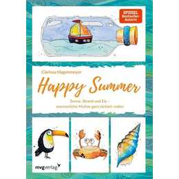 Happy Summer / Sonne, Strand und Eis – sommerliche Motive ganz einfach malen