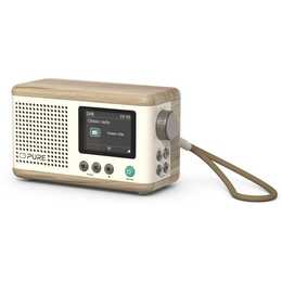 PURE Classic Mini Radios numériques (Brun, Blanc)