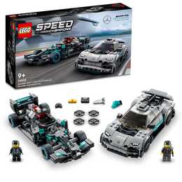 LEGO Speed Champions Mercedes-AMG F1 W12 E Performance et Mercedes-AMG Project One (76909)