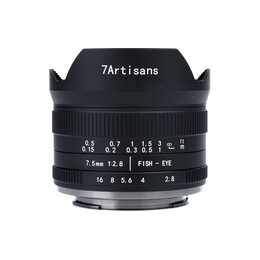 7ARTISANS Fisheye Mark II 7.5mm F/2.8-16 (Z-Mount, Nero)