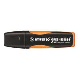 STABILO Textmarker GreenBoss (Orange, 1 Stück)