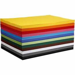 CREATIV COMPANY Pappe & Karton (Mehrfarbig, A2, 120 Blatt)