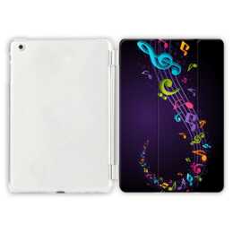 EG iPad Hülle für Apple iPad 9.7 "Air 2 - Musiknoten