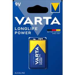 VARTA Batterie (6LR61 / E / 9V, 1 Stück)