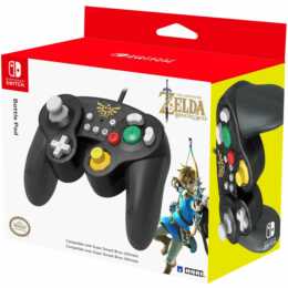 HORI Battle Pad Zelda Controller (Schwarz)