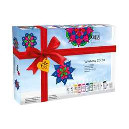 C. KREUL Fensterfarbe Set (80 ml, Weiss, Mehrfarbig)