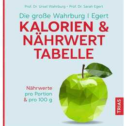 Die grosse Wahrburg/Egert Kalorien-&-Nährwerttabelle