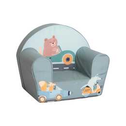 KNORRTOYS Fauteuil d'enfant Bear and Friends (Vert, Multicolore)
