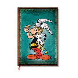 PAPERBLANKS Notizbuch Asterix Midi (Midi, Liniert)