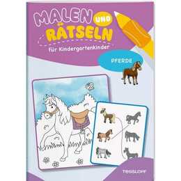 Malen und Rätseln für Kindergartenkinder