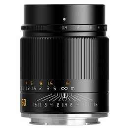 TTARTISAN 50mm F/1.4-16 (E-Mount, Schwarz)