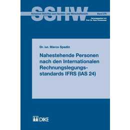 Nahestehende Personen nach den Internationalen Rechnungslegungsstandards IFRS (IAS 24)