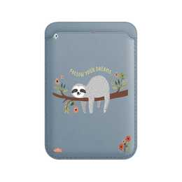 EG Magnetischer Kartenhalter MagSafe (iPhone 13 Pro Max, iPhone 12 Mini, iPhone 14 Pro Max, iPhone 13, iPhone 12 Pro Max, iPhone 12, iPhone 14 Plus, iPhone 12 Pro, iPhone 14, iPhone 13 Pro, iPhone 13 mini, iPhone 14 Pro, Hellblau)