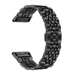 EG Armband (Garmin fenix 7X Pro Solar fenix 7X Pro Sapphire Solar, Schwarz)
