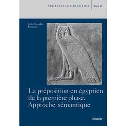La préposition en égyptien de la première phase