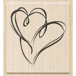 HEYDA Bildstempel Heartbeat (Natur, 1 Stück)