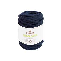 RICO DESIGN Corda macramè (250 g, Blu scuro, Blu)