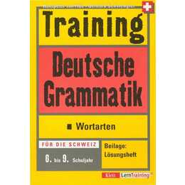 Training Deutsche Grammatik - Wortarten