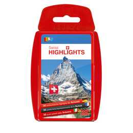 UNIQUE-GAMING PARTNERS Top Trumps - Swiss Highlights (DE, IT, FR)