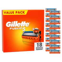 GILLETTE Lame de rasoir Fusion5 (18 pièce)