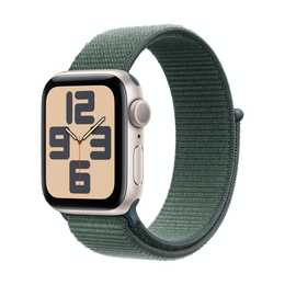 APPLE Watch SE 2024 GPS (40 mm, Aluminium, Polarstern, S/M)