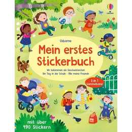 Mein erstes Stickerbuch: Wir bekommen ein Geschwisterchen, Ein Tag in der Schule, Alle meine Freunde