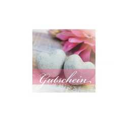 NATUR-VERLAG WAWRA Cartes à motifs (Bon d'achat, Anniveraire, 14.5 x 14.5 cm, Rose)