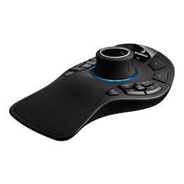 3DCONNEXION SpaceMouse Pro 3D Maus (Kabellos, Gaming, Schwarz)
