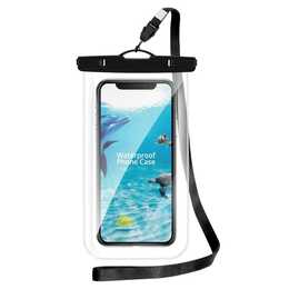 EG Étui avec cordon (6.5", Noir)