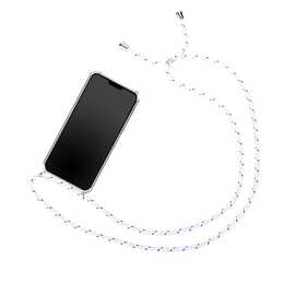EG Backcover con cordoncino (iPhone 11 Pro Max, Bianco)