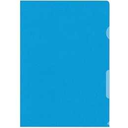 BÜROLINE Cartellina trasparente (Blu, A4, 100 pezzo)