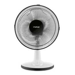 ROTEL Tischventilator U7572CH (Schwarz, Weiss)